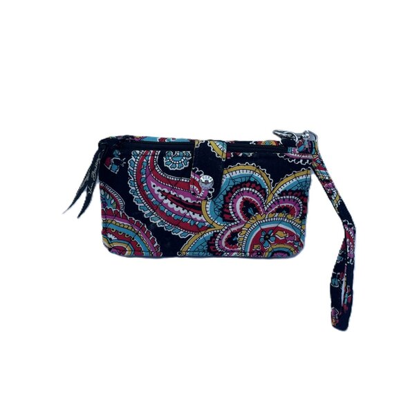 Vera Bradley Wristlet Wallet, Parisian Paisley - Picture 5 of 7